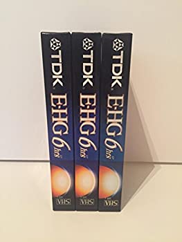 【中古】【輸入品・未使用】TDK Extra High Grade T - 120ビデオテープ、3パック 【中古】【輸入品・未使用】TDK Extra High Grade T - 120ビデオテープ、3パック