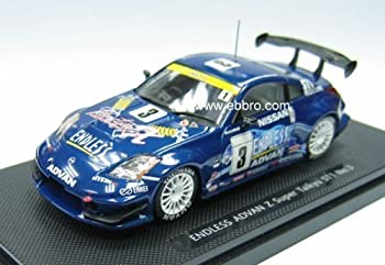 【中古】【輸入品・未使用】エブロ 1/43 エンドレスアドバンZ スーバータイキュー 2005 ダークブルー 完成品