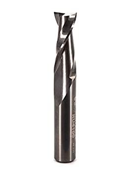 Whiteside Router Bits RU4100 Standard Spiral Bit with Up Cut Solid Carbide 3/8-Inch Cutting Diameter and 1-Inch Cutting Length by White