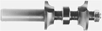 Whiteside Router Bits 2160 Double Round Over Bit with Carbide Tipped 1/8-Inch Radius%カンマ% 1-1/8-Inch Large Diameter and 1/2-Inch Shank