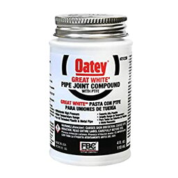 【中古】【輸入品・未使用】(4 fl.-Ounce) - Oatey 31230 Pipe Joint Compound with PTFE with Brush%カンマ% 4 fl.Ounce