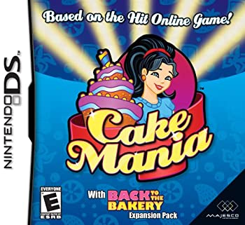 【中古】【輸入品・未使用】Cake Mania (輸入版:北米) DS【メーカー名】Majesco【メーカー型番】96427014850【ブランド名】Majesco【商品説明】Cake Mania (輸入版:北米) DS当店では初期不良に限り、商品到着から7日間は返品を 受付けております。こちらは海外販売用に買取り致しました未使用品です。買取り致しました為、中古扱いとしております。他モールとの併売品の為、完売の際はご連絡致しますのでご了承下さい。速やかにご返金させて頂きます。ご注文からお届けまで1、ご注文⇒ご注文は24時間受け付けております。2、注文確認⇒ご注文後、当店から注文確認メールを送信します。3、配送⇒当店海外倉庫から取り寄せの場合は10〜30日程度でのお届けとなります。国内到着後、発送の際に通知にてご連絡致します。国内倉庫からの場合は3〜7日でのお届けとなります。　※離島、北海道、九州、沖縄は遅れる場合がございます。予めご了承下さい。お電話でのお問合せは少人数で運営の為受け付けておりませんので、メールにてお問合せお願い致します。営業時間　月〜金　10:00〜17:00お客様都合によるご注文後のキャンセル・返品はお受けしておりませんのでご了承下さい。