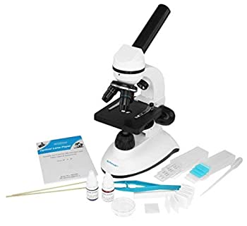 【中古】【輸入品・未使用】2WAY 学習用顕微鏡 学生プレゼント 40X-800X 科学の普及 MFL-06