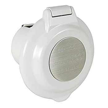 【中古】【輸入品・未使用】ParkPower by Marinco 304EL-BRV 15A%カンマ% 20A%カンマ% 30A & 50A Power Inlets%カンマ% White