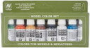 【中古】【輸入品 未使用】 Acrylicos Vallejo Acrylicos Vallejo Wargames Basic Paint Set VAL-70103 並行輸入品