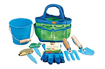 楽天スカイマーケットプラス【中古】【輸入品・未使用】Kids Gardening Tool Set - Blue
