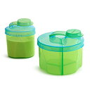 【中古】【輸入品・未使用】Munchkin%カンマ% Powdered Formula Dispenser Combo Pack%カンマ% 2 Pack (Colours May Vary)