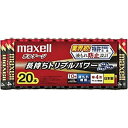【中古】【輸入品・未使用】maxell アルカリ乾電池 「長持ちトリプルパワー&液漏れ防止設計」 ボルテージ 単4形 20本 シュリンクパック入 LR03(T)...