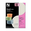 【中古】【輸入品・未使用】Exact Index 49591 Colored Card Stock- 110lb- Gray- Letter- 250 Shee...