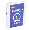 【中古】【輸入品・未使用】Economy Vinyl Round Ring View Binder%カンマ% 1%ダブルクォーテ% Capacity%カンマ% ...