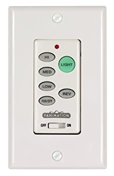 【中古】【輸入品・未使用】Fanimation ファンとライトの壁取り付け型コントロール 3段階の速さ調節/反転表示 ホワイト 1 Pack C21 1 【中古】【輸入品・未使用】Fanimation ファンとライトの壁取り付け型コントロール 3段階の速さ調節/反転表示 ホワイト 1 Pack C21 1