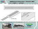 【中古】【輸入品・未使用】ホビーボス 1/72 ファイティングビークルシリーズ ドイツ軍 鉄道軌道セット プラモデル 82902