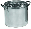 【中古】【輸入品・未使用】Imusa Stainless Steel Stock Pot%カンマ% 16 Quart by Imusa