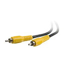 【中古】【輸入品 未使用】C2G / Cables to Go 40456 Value Series RCA Type Composite Video Cable (50 Feet カンマ Black) by C2G 並行輸入品