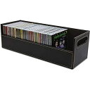 【中古】【輸入品・未使用】ストックYourホームスタッキングCDトレイとメディアストレージボックスfor CDシェルフストレージと組織、Holds 40?CD???チョコレート [並行輸入
