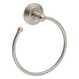 【中古】【輸入品・未使用】Ginger 1121-15 Chelsea Open Towel Ring%カンマ% Satin Nickel by Ginger