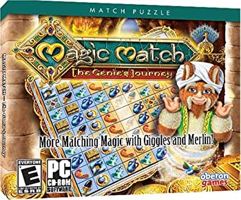 【中古】【輸入品・未使用】Magic Match: The Genie's Journey (Jewel Case) (輸入版)
