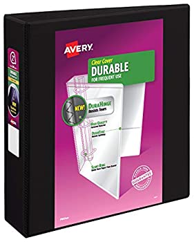 【中古】【輸入品・未使用】Durable Vinyl EZ-Turn Ring View Binder%カンマ% 11 x 8-1/2%カンマ% 2%ダブルクォーテ% Capacity%カンマ% Black 並行輸入品 