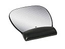 【中古】【輸入品・未使用】3M(TM) Precise(TM) Mouse Mat with Leatherette Gel Wrist Rest - Silver - 22.1cm x 23.4cm x 1.9cm
