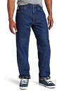 【中古】【輸入品・未使用】Carhartt Men's Relaxed Fit Straight Leg Flannel Lined%カンマ%Dark Stone%カンマ%50 x 32