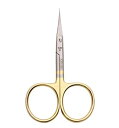 【中古】【輸入品・未使用】(11cm ) - Dr. Slick 11cm Micro Tip Hair Scissors Scissors Serrated Straight Blade Gold(4)