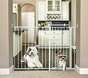 【中古】【輸入品・未使用】Carlson(カールソンペット) Carlson Extra Tall Maxi Gate with Pet door