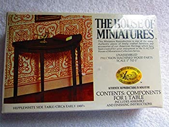 šۡ͢ʡ̤ѡ[ϥ֥ߥ˥奢]The House of Miniatures Hepplewhite Side Table No. 40004 [¹͢]