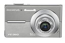 yÁzyAiEgpzOlympus FE360 8MP Digital Camera with 3x Optical Dual Zoom (Silver) by Olympus