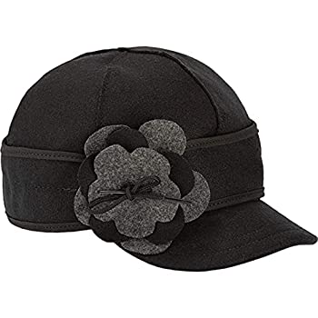 【中古】【輸入品・未使用】Stormy Kromer ペタルプッシャーキャップ - 耳フラップ付き装飾ウールハット ブラック/チャコール 【中古】【輸入品・未使用】Stormy Kromer ペタルプッシャーキャップ - 耳フラップ付き装飾ウールハット ブラック/チャコール
