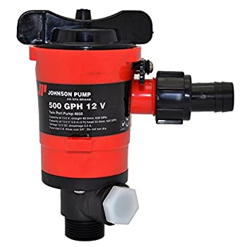【中古】【輸入品・未使用】Johnson Pumps 48503 500 GPH Aerator/Livewell Pump