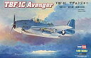 【中古】【輸入品・未使用】ホビーボス 1/48 アメリカ海軍 TBF-1C アヴェンジャー プラモデル 80314