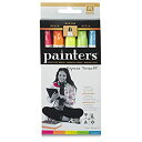 【中古】【輸入品・未使用】Elmer's Painters Opaque Paint Markers Medium Point 5/Pkg-Neon Colors (並行輸入品) 1