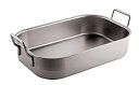 【中古】【輸入品・未使用】Paderno World Cuisine 24 Inch x 17 Inch Stainless Steel Roasting Pa...