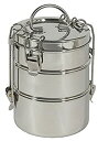 【中古】【輸入品・未使用】Stainless Steel Food Containers: To-Go Ware 3 Tier Food Carrier by ...