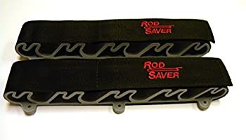 【中古】【輸入品・未使用】Rod Saver SM6 垂直マウントロッドセーバー ロッド6本を収納 ブラック仕上げ