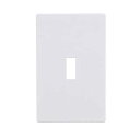 【中古】【輸入品・未使用】Cooper Wiring Devices PJS1W Polycarbonate 1-Gang Screwless Toggle Mid Size Wall Plate%カンマ% White by Cooper Wiring [並行輸入品]