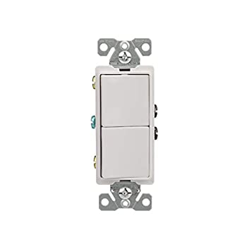 【中古】【輸入品・未使用】Eaton 7728W-SP 15-Amp 120-Volt Decorator Heavy Duty Grade Two Single-Pole Combination Switches%カンマ% White by Eaton