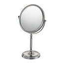 【中古】【輸入品・未使用】Kimball & Young 86675 Recessed Base Vanity Mirror%カンマ% 1X and 5X Magnification%カンマ% Brushed Nickel 141［並行輸入］ 1