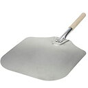 【中古】【輸入品・未使用】キッチン用品 木製ハンドル付きアルミニウム製ピザピール 14-Inch wide 4435