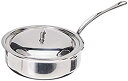 【中古】【輸入品・未使用】Mauviel Made In France M'Cook 5 Ply Stainless Steel 5211.25 3.4 Qua...