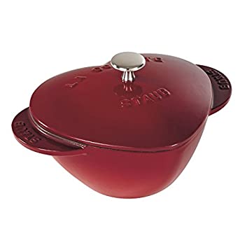 【中古】【輸入品・未使用】[ ストウブ ] Staub ハートココット Heart Cocotte 20cm Cherry チェリー 1100006 新生活 [並行輸入品]