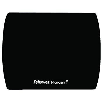 Microban Ultra Thin Mouse Pad%カンマ% Black (並行輸入品)