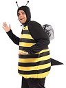 【中古】【輸入品・未使用】Complete Bumble Bee Adult Costume 熊蜂の大人用コスチューム サイズ：Standard One-Size