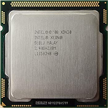【中古】【輸入品・未使用】Intel Xeon UP クアッドコア x3430 2.40 GHz プロセッサ bv80605001914ag 【中古】【輸入品・未使用】Intel Xeon UP クアッドコア x3430 2.40 GHz プロセッサ bv80605001914ag