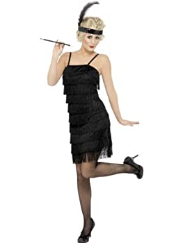 【中古】【輸入品・未使用】フラッパー 黒 衣装、コスチューム ジャズ 大人女性用 Fringe Flapper 【中古】【輸入品・未使用】フラッパー 黒 衣装、コスチューム ジャズ 大人女性用 Fringe Flapper