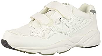 【中古】【輸入品・未使用】[Propet] Men's Stability Walker Strap Walking Shoe%カンマ% White%カンマ% 9 3E US(4)