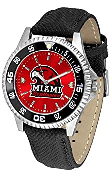 【中古】【輸入品・未使用】Miami Ohio Redhawksの競合他社Anochromeメンズ腕時計???カラーベゼル