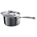 【中古】【輸入品・未使用】Le Creuset 3層ステンレススチール 2クォート 蓋付きソースパン