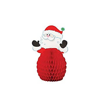 【中古】【輸入品・未使用】6' Mini Santa Christmas Centerpiece Decorations%カンマ% 4ct [並行輸入品]