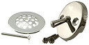 yÁzyAiEgpz(Polished Nickel) - Westbrass Beehive Grid Tub Trim Grate with Trip Lever Faceplate%J}% Polished Nickel%J}% D92-05